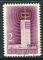 HUNGARY 1958 Opening Of TV Station Used.  Michel 1511A - Usado
