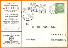 Aa2854 - Germany - POSTAL HISTORY - 1936 Olympic Games SPECIAL POSTMARK - Summer 1928: Amsterdam