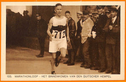 Aa2904 - VINTAGE POSTCARD  - 1928  Olympic  Games AMSTERDAM - TRACK Marathon - Sommer 1928: Amsterdam