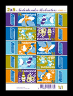 Nederland NVPH 2603-07 V603-07 Vel Nederlandse Kabouters 2008 MNH Postfris - Sonstige & Ohne Zuordnung