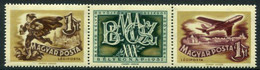 HUNGARY 1957 Stamp Day MNH / **.  Michel 1501-02 - Nuovi