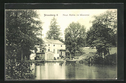AK Strausberg, Gasthaus Neue Mühle Im Wonnetal - Strausberg