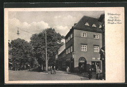 AK Wittenberge A. D. Elbe, Strasse Und Stern - Wittenberge