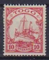 TOGO  COLONIA TEDESCA 1909-14  ORDINARIA YVERT.21  NUOVO SENZA GOMMA VF - Togo