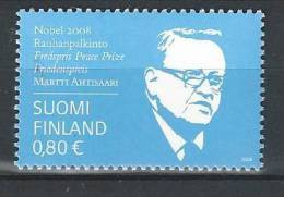 Finlande 2008  Neuf N°1907Martti Ahtisaari - Unused Stamps