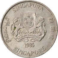 Monnaie, Singapour, 20 Cents, 1985, British Royal Mint, TTB+, Copper-nickel - Singapour