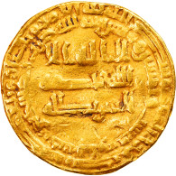 Monnaie, Abbasid Caliphate, Al-Muhtadi, Dinar, AH 256 (870/871), Madinat - Islamische Münzen