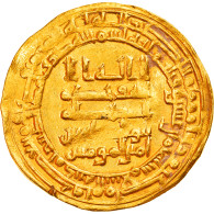 Monnaie, Abbasid Caliphate, Al-Muqtadir, Dinar, AH 318 (930/931), Madinat - Islamische Münzen