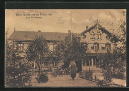 AK Plau Am See, Hotel Waldheim Von H. Niemann - Plau