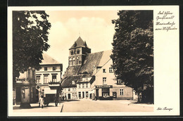 AK Greifswald, Strassenblick Zur Marienkirche Vom Mühlentor - Greifswald