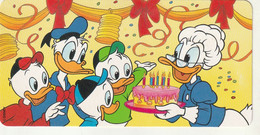 Rare Grande Carte Postale 19.5 X 9.5 Cm Disney Family Offert Par Nestlé - Other & Unclassified