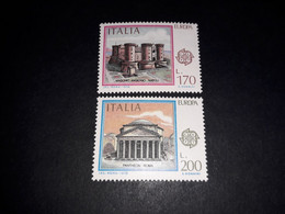 ITAMIX29 REPUBBLICA ITALIANA 1978 EUROPA MONUMENTO 2 VALORI "XX" - 1971-80: Mint/hinged