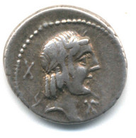 CALPURNIA XXXII REPUBBLICA ROMANA DENARIO ARGENTO 144 - Republic (280 BC To 27 BC)