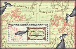 [Q] T.A.A.F. 2013: Foglietto Armatori Kerguelen / Kerguelen Shipowners S/S ** - Blocs-feuillets