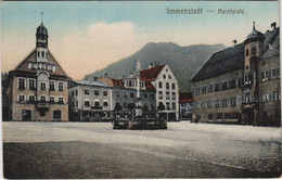 CPA AK Immenstadt Marktplatz GERMANY (1121344) - Immenstadt