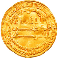 Monnaie, Abbasid Caliphate, Al-Muqtadir, Dinar, AH 296 (899/900), Madinat - Islamic