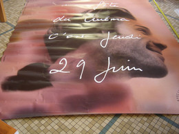 Affiche Cinema FETE Du CINEMA Le Jeudi 29 Juin 1989 HOMME Et FEMME - Affiches & Posters