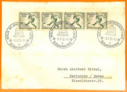 Aa2877 - Germany - POSTAL HISTORY - 1936 Olympic Games SPECIAL POSTMARK Football - Sommer 1936: Berlin