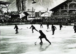 ►  CPSM  Briançon Sous La Mer La Patinoire Match De Hockey Sur Glace - Patinage Artistique