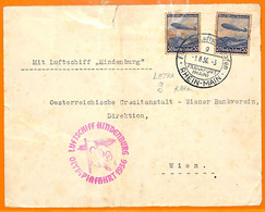 Aa2886 - Germany - POSTAL HISTORY 1936 Olympic Games ZEPPELIN HINDENBURG Flight - Sommer 1936: Berlin