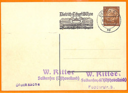 Aa2891 - Germany - POSTAL HISTORY - 1936  Theatre POSTMARK On STATIONERY - Sommer 1936: Berlin