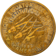 Monnaie, Cameroun, 25 Francs, 1958, Paris, TB, Aluminum-Bronze, KM:12 - Cameroun