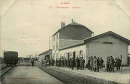 Fleurance * La Gare * Ligne Chemin De Fer Du Gers * Wagons - Fleurance