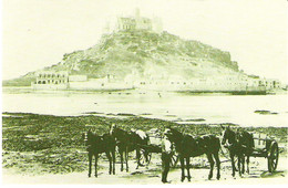 NOSTALGIA POSTCARD ST. MICHAELS MOUNT, 1896 Box1c - St Michael's Mount