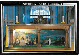 ST NICHOLAS PARISH CHURCH, ARUNDEL, WEST SUSSEX, ENGLAND. UNUSED POSTCARD  Box1f - Arundel