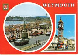 VARIOUS SCENES FROM WEYMOUTH, DORSET. USED POSTCARD Z7 - Weymouth