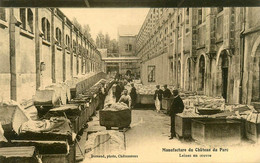 Chateauroux * Manufacture Du Château Du Parc , Laines En Oeuvre * Entreprise Usine Ouvrier Tissus Linge - Chateauroux