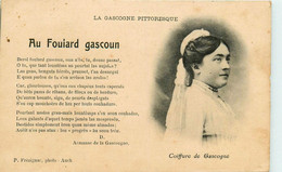 Gers * Type Personnage * Jeune Femme Du Pays , Coiffure De Gascogne * Au Fouiard Gascoun - Other & Unclassified