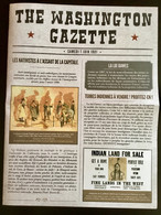 L'homme Qui N'aimait Pas Les Armes à Feu - Washington Gazette - Lupano & Salomone - Objet Collector - Objets Publicitaires