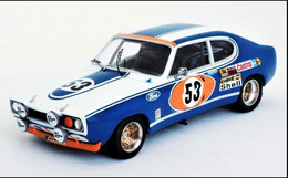 Ford Capri MkI 2600 RS - Ford Motor Company Deutschland - J. Mass/H-J. Stuck - 24h Le Mans 1972 #53 - Troféu - Trofeu