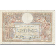 France, 100 Francs, Luc Olivier Merson, 1938, 1938-12-01, TTB, Fayette:25.35 - 100 F 1908-1939 ''Luc Olivier Merson''