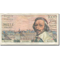 France, 1000 Francs, Richelieu, 1955, 1955-06-02, TTB, Fayette:42.14, KM:134a - 1 000 F 1953-1957 ''Richelieu''