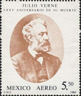 MEXIQUE - 75e Anniversaire De La Mort De Jules Verne - Ecrivains