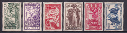 EXPO 37 - GUINEE - YVERT N°119/124 * MLH  - COTE 2020 = 16 EUR. - Ongebruikt