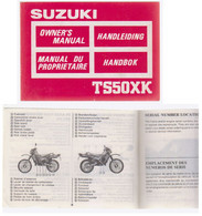 Manuel MOTOS Suzuki  TSXK - Motor Bikes