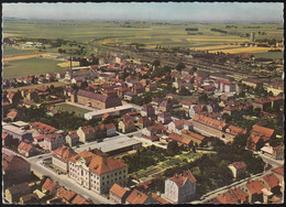 D-94447 Plattling - Luftansicht - Aerial View -  Mit Bahnhof - Bahnanlagen - Nice Stamp - Plattling