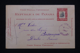 PANAMA - Entier Postal De David Pour La France En 1907 - L 98659 - Panama