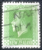 New Zealand - P5/2 - (°)used - 1927 - Michel 136c - Koning George V - Used Stamps