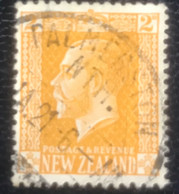 New Zealand - P5/2 - (°)used - 1927 - Michel 153A - Koning George V - Oblitérés