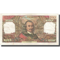 France, 100 Francs, Corneille, 1968, 1968-09-05, TB, Fayette:65.29, KM:149c - 100 F 1964-1979 ''Corneille''