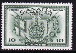 Canada 1942 Single 10c Stamp Issued To For Special Delivery In Mounted Mint - Exprès