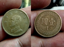 TAIWAN 1 YUAN Y# 551 (CX#01-159) - Taiwán