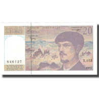 France, 20 Francs, Debussy, 1997, SUP, Fayette:66 Ter.2, KM:151i - 20 F 1980-1997 ''Debussy''