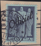 Suisse  .   Y&T  .   Service  194 Sur Papier      .    O  .     Oblitéré  .   /  .  Gebraucht - Dienstzegels