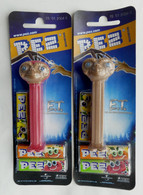 2 FIGURINES PEZ E.T. EN BLISTER UNIVERSAL 2004 ( Figurine) ET  4.966.305  Usine 1 - Figurines En Plastique