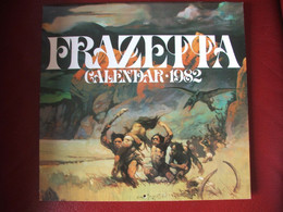 Frank Frazetta Calendrier 1982 Tres Bon état Complet - Grand Format : 1981-90